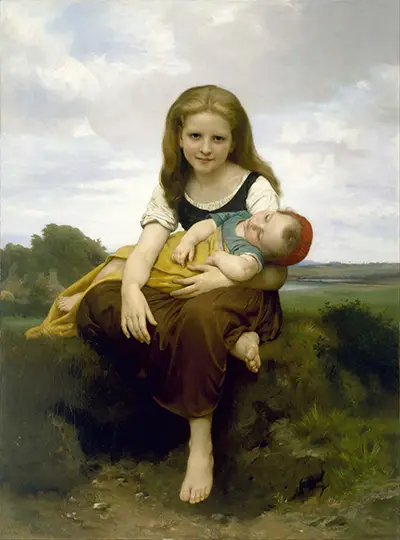 The Elder Sister William-Adolphe Bouguereau